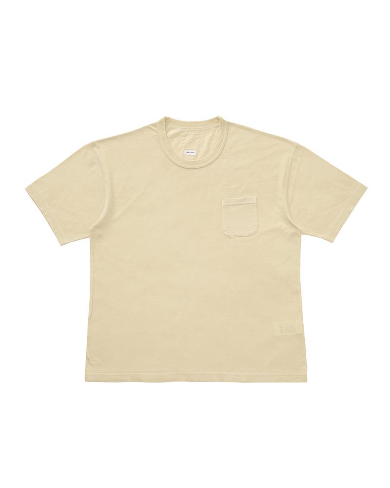 Tシャツ・カットソー VISVIM SS25 JUMBO T-SHIRT (0125105010014 OFFWHITE) visvim / JUMBO TEE S/S V CRASH (0125105010014) OFF WHITE